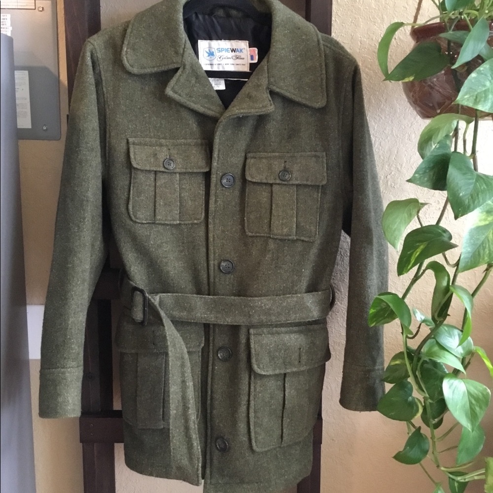 Vintage wool pea coat